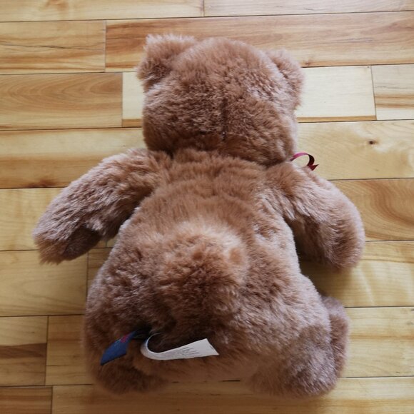 VINTAGE 1990 Gund Collector's Classic Brown Teddy Bear - Picture 2 of 2